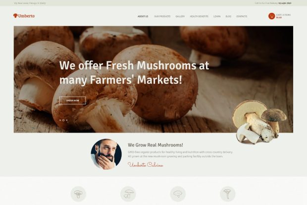 Umberto - Mushroom Farm & Organic Products Store 1.2.7