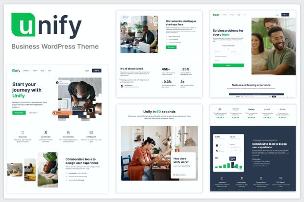 Unify - Multipurpose Business WordPress Theme 1.0.0