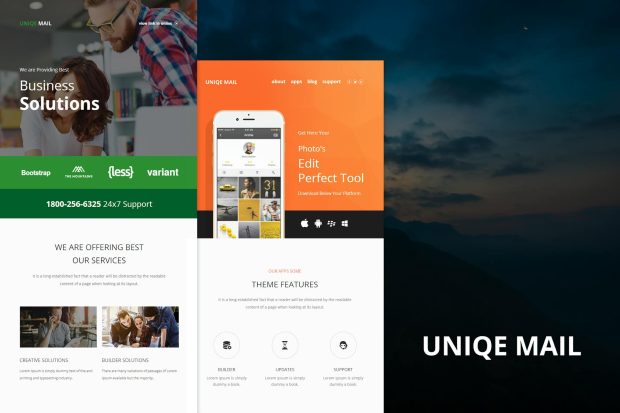 Uniqe Mail - Responsive E-mail Templates