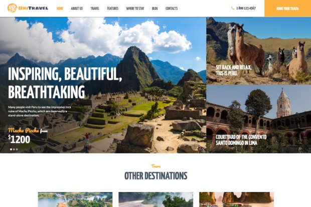 UniTravel | Travel Agency & Tourism Bureau Theme 1.4.0