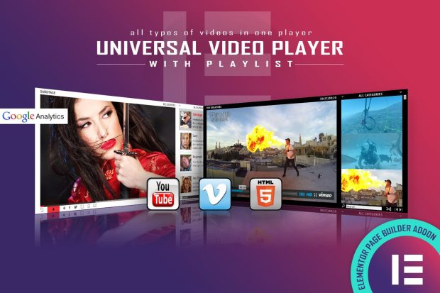 Universal Video Player - Elementor Widget 1.4.0