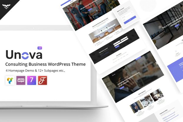 Unova - Consulting Business WordPress Theme 1.8.0