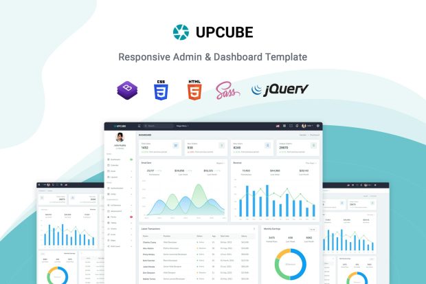 Upcube - Bootstrap Admin & Dashboard Template