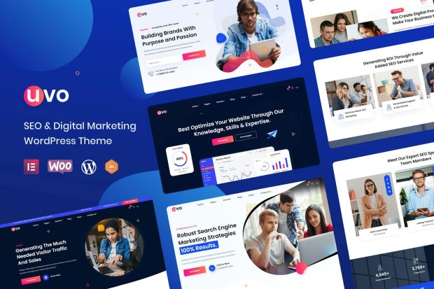 UVO - SEO & Digital Marketing Theme 1.2.1