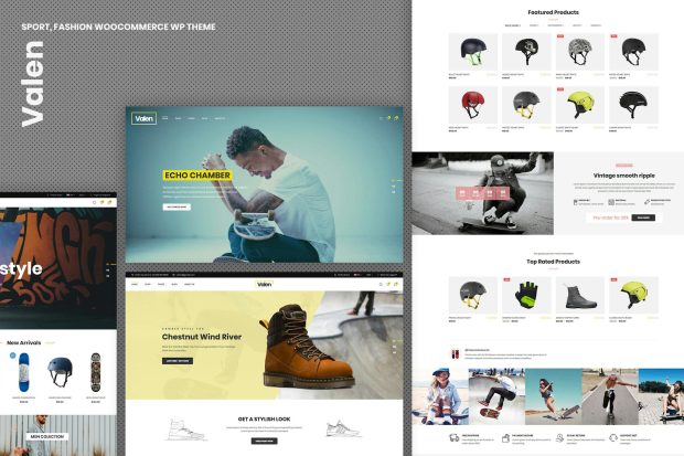 Valen - Sport, Fashion WordPress Theme 2.4