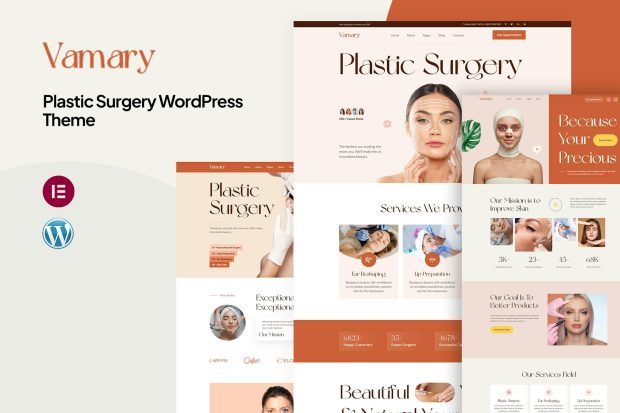 Vamary - Plastic Surgery WordPress Theme 1.0.1