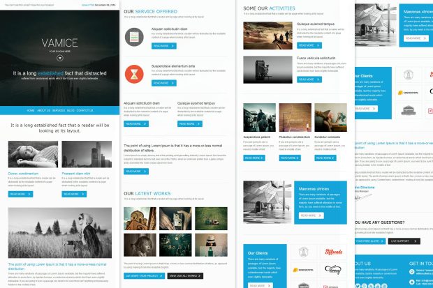 Vamice Mail - Responsive Email Template