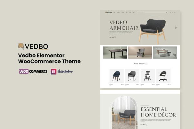 VEDBO - Elementor WooCommerce Theme 1.1.1