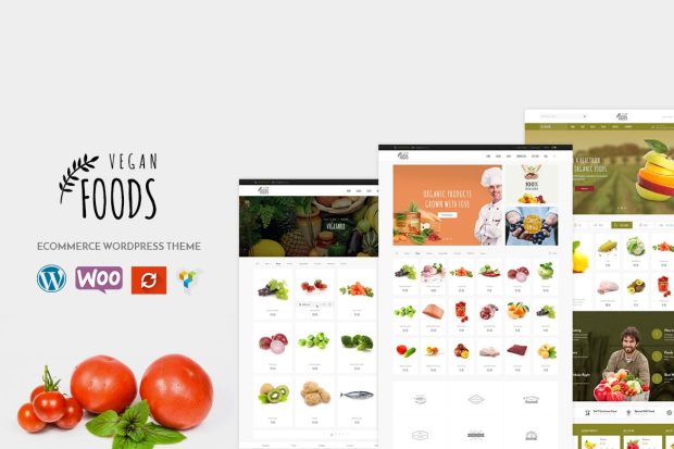 Vegan Food - Organic Store WordPress Theme 5.2.32