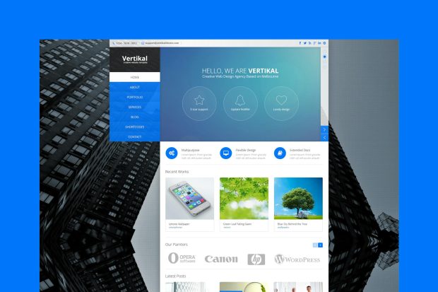 Vertikal - Multipurpose HTML5 Template