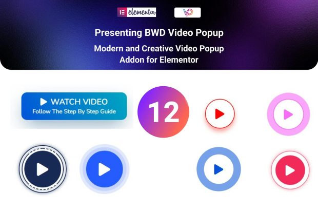 Video Popup addon for elementor 1.0