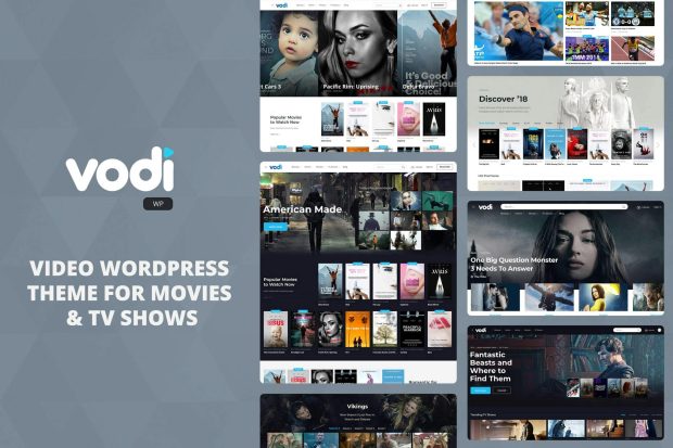 Vodi - Video WordPress Theme for Movies & TV Shows 1.2.12