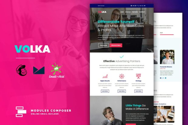 Volka - Startups Responsive Email Template