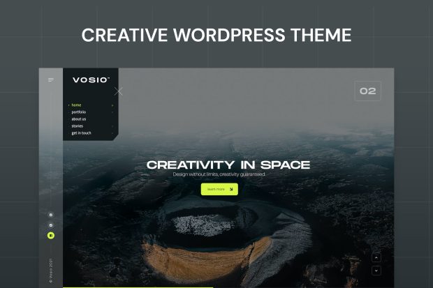 Vosio - Creative WordPress Portfolio 1.1