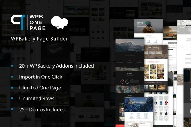 VPB One Page Builder - Addons for VPBakery 1.4