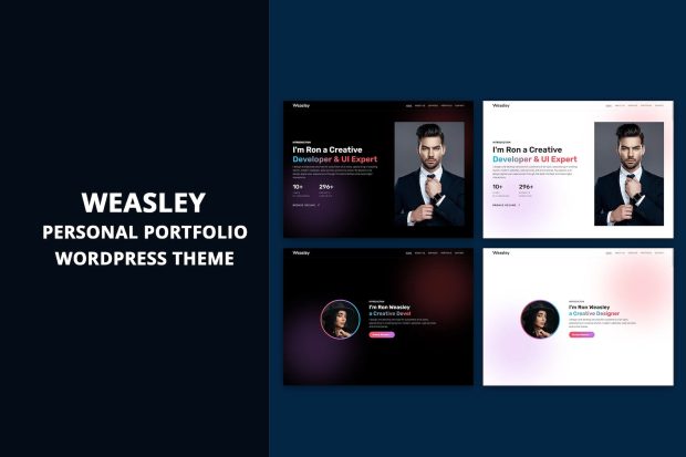 Weasley - Personal Portfolio WordPress Theme 1.0