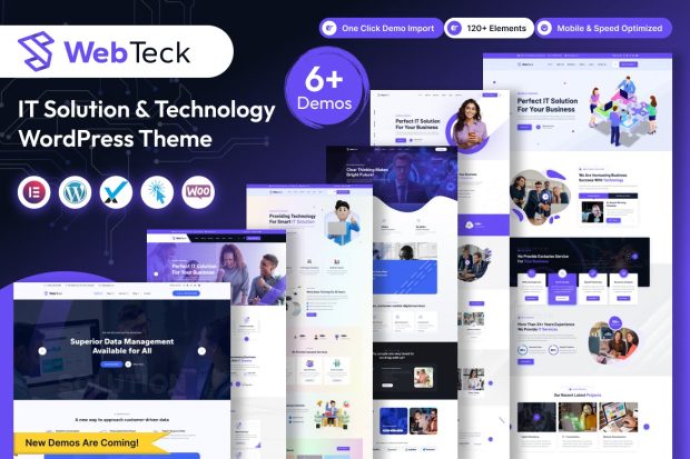 Webteck - IT Solution and Technology WordPress Theme 1.0.0