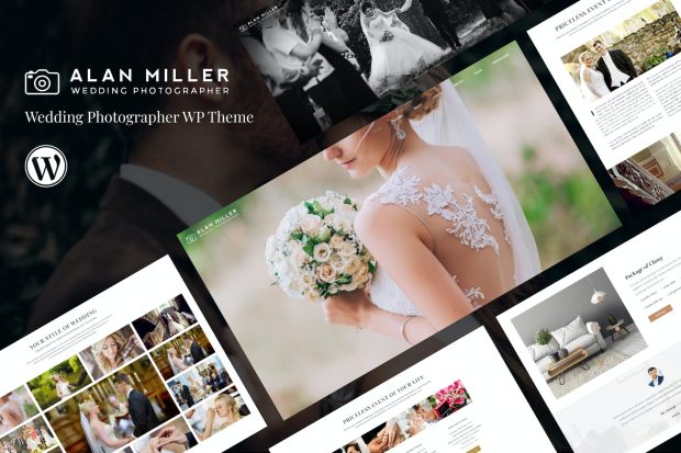 Wedding Photographer WordPress Theme - Vivagh 2.4