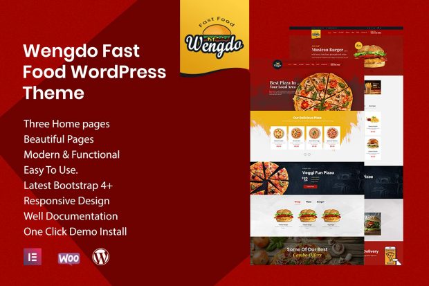 Wengdo - Fastfood WordPress Theme 2.0