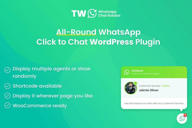 WhatsApp Chat for WordPress and WooCommerce 1.1.1