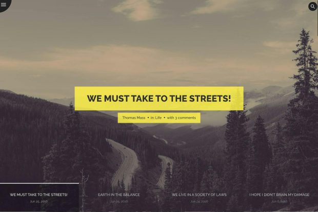 Wheats - WordPress Easy Blogging Theme 1.8