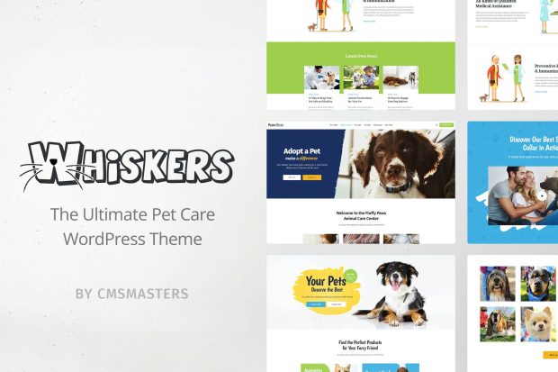 Whiskers - Pet and Vet WordPress Theme 1.1.8