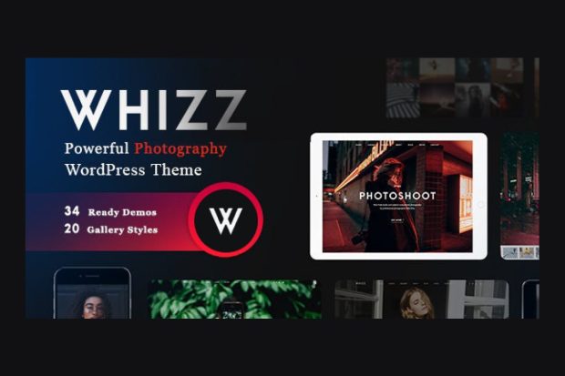 Whizz Photography WordPress Theme 2.4.2