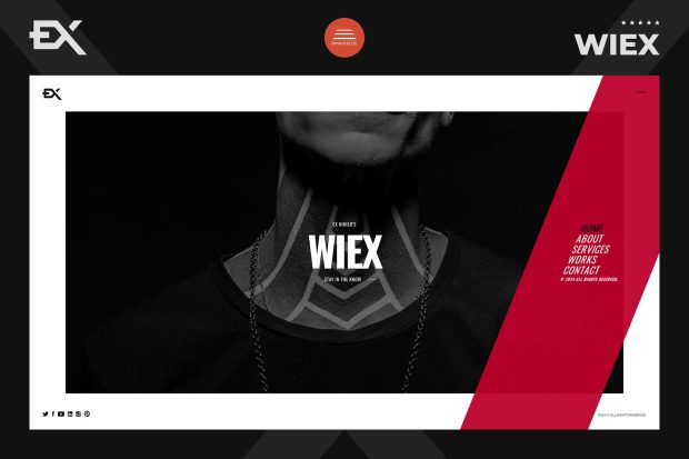 Wiex - Personal Portfolio Template