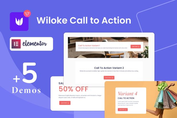 Wiloke Call To Action Addon For Elementor 1.0.23