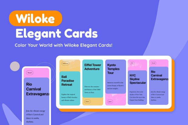 Wiloke Elegant Cards 1.0.0