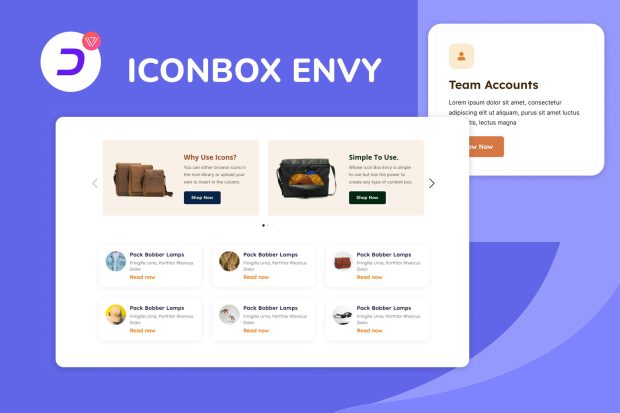 Wiloke Icon Box Envy For Elementor 1.0.17