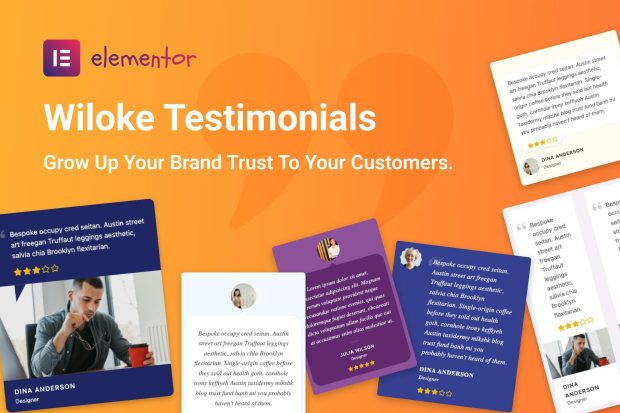 Wiloke Testimonials Addon for Elementor 1.0