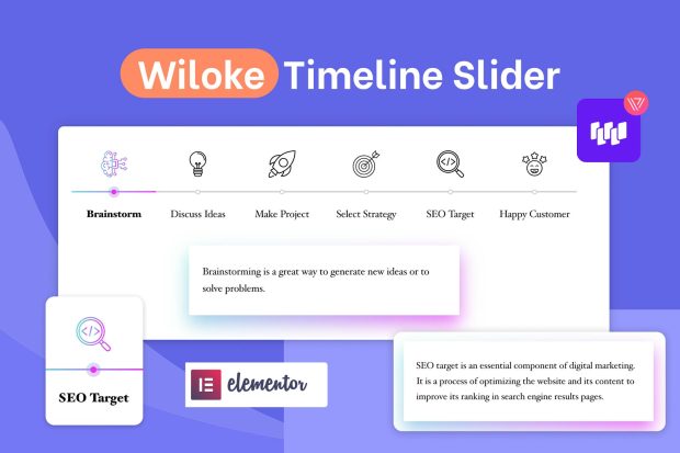 Wiloke Timeline Slider for Elementor 1.0.0