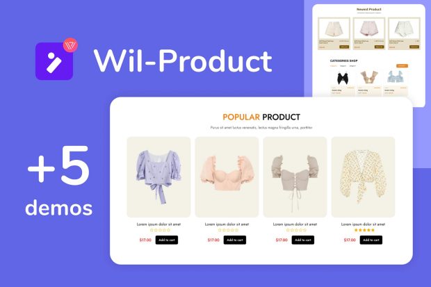 Wiloke WooCommerce Products Grid and Slider 1.0.16