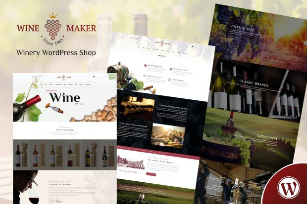 Wine Maker - Winery WordPress Shop 3.0