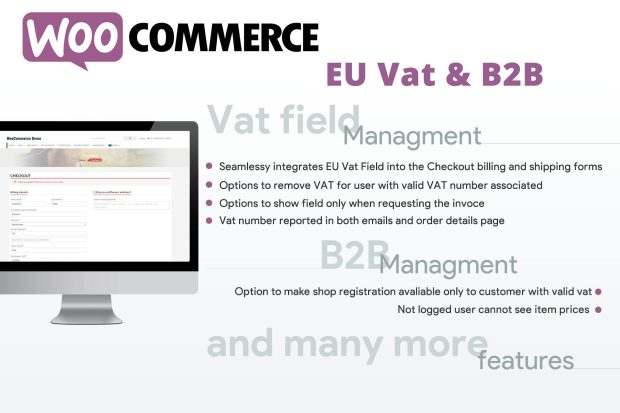 WooCommerce Eu Vat & B2B 13.0