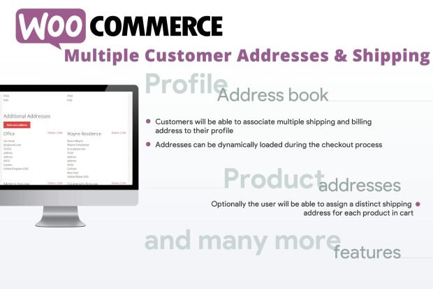 WooCommerce Multiple Customer Addresses 24.4