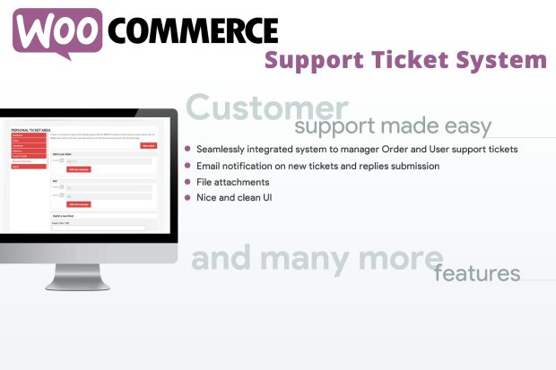 WooCommerce Support Ticket System 17.8