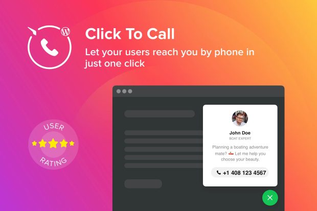 WordPress Click to Call Button Plugin 1.2.0