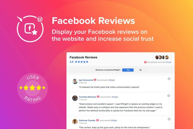 WordPress Facebook Reviews Plugin 1.2.5