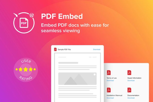 WordPress PDF Embed - Viewer Plugin 1.1.1