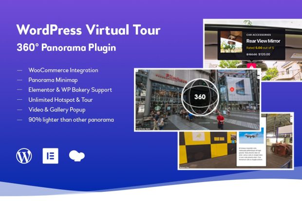 WordPress Virtual Tour 360 Panorama Plugin 1.2.1