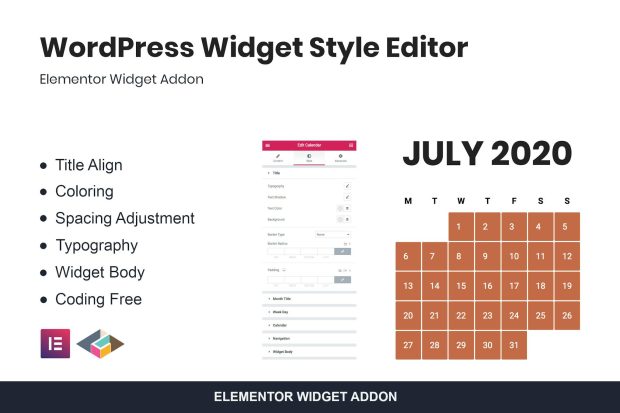 WordPress Widget Style Editor Elementor Addon 1.0.2