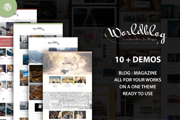 Worldblog - WordPress Blog and Magazine Theme 1.0