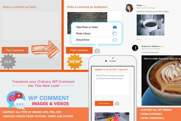 WP Comment Images and Videos 1.4