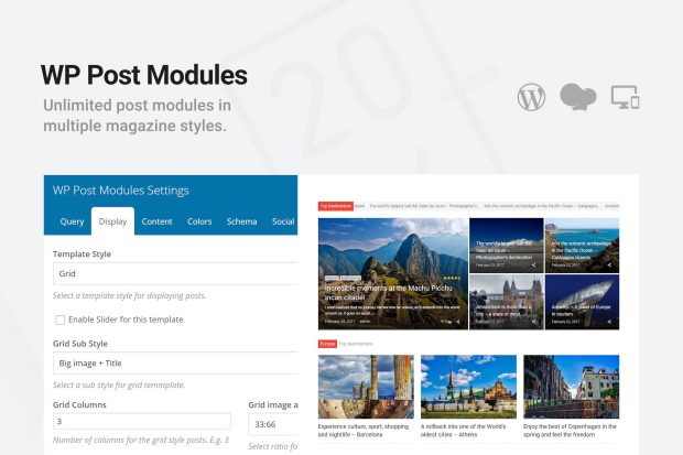 WP Post Modules for News & Magazine 3.4.0