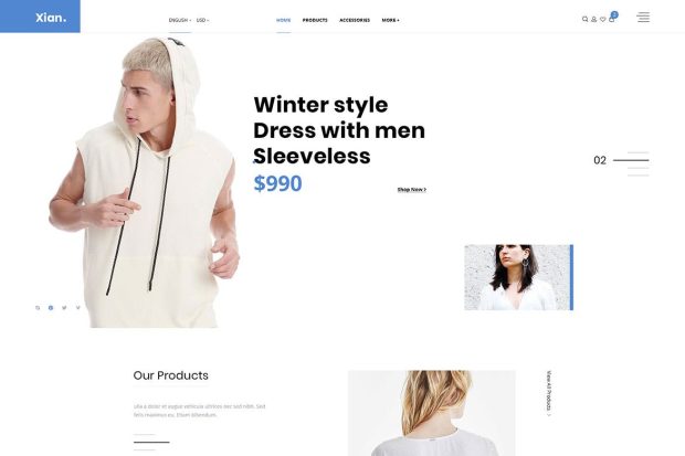 Xian - Multipurpose e-Commerce HTML Template