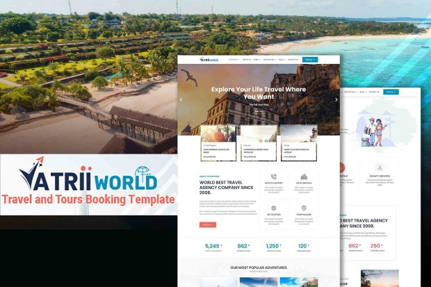 Yatriiworld - Travel and Tours Booking Template