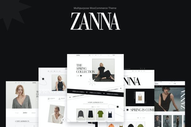 ZANNA - Elementor WooCommerce Theme 1.0.4