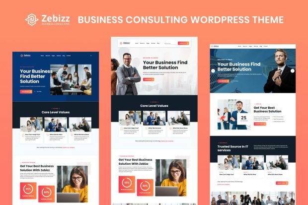 Zebizz - Business Consulting WordPress Theme 1.0